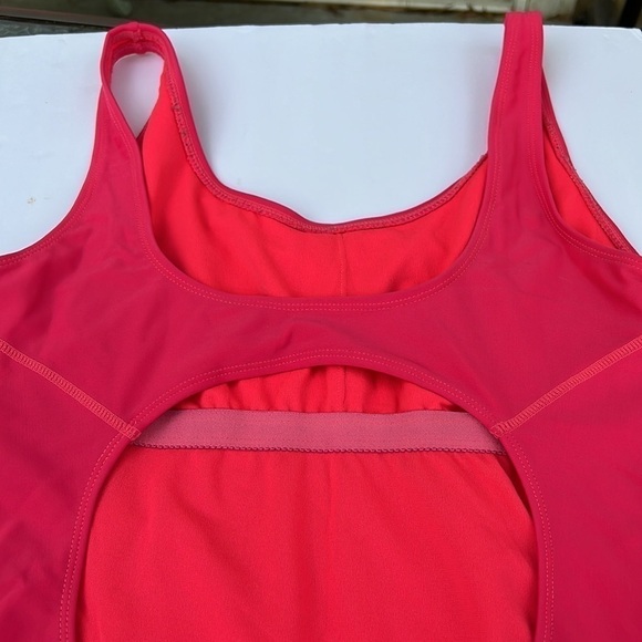 Old Navy One Piece Bathing Swim Suit Keyhole Back size Large - Picture 5 of 9